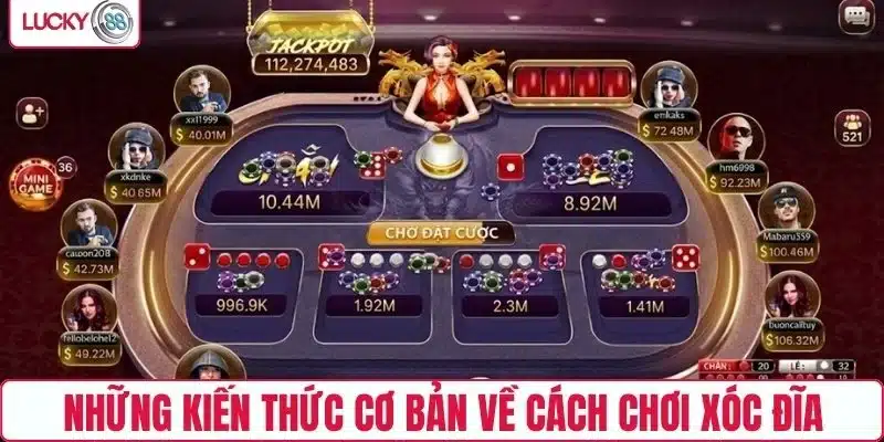 Những kiến thức cơ bản về cách chơi xóc đĩa