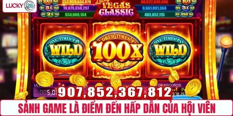 Sảnh game xổ số Lucky88 là điểm đến hấp dẫn của hội viên